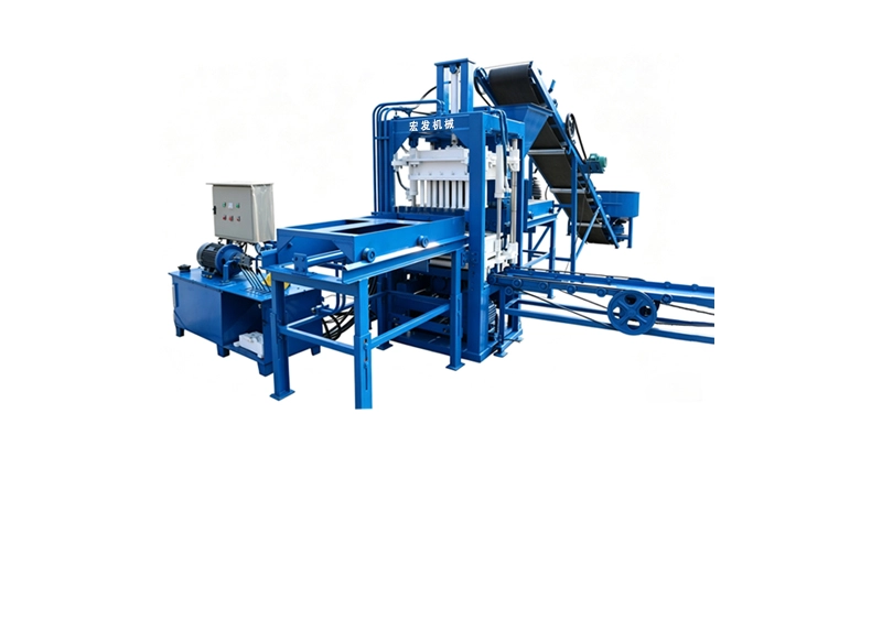 QT3-15 Automatic Color Paver Brick Making Machine | Concrete Colored Pavement Brick Production Equipment