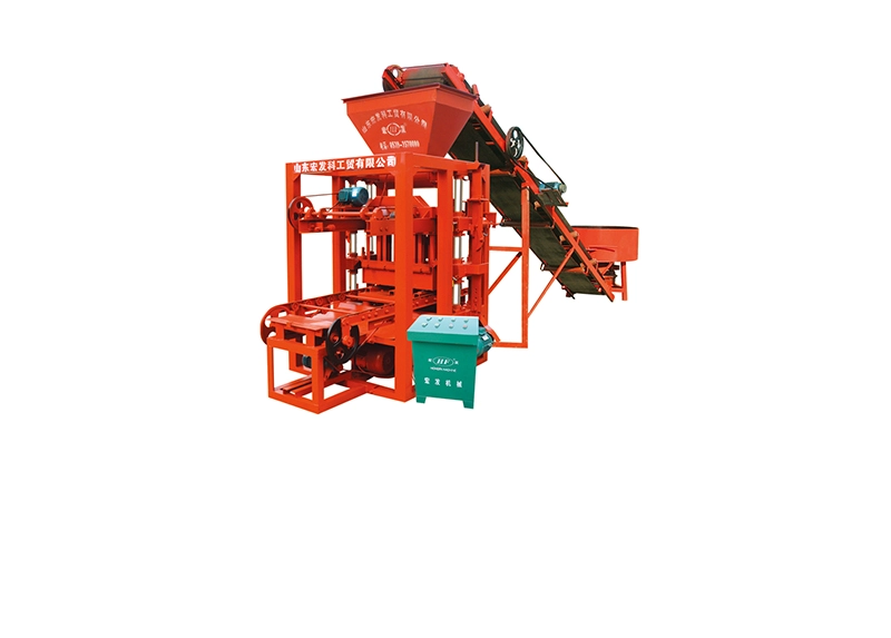 QTJ4-26 High Quality German Tech Semi-automatic Concrete Block Making Machine