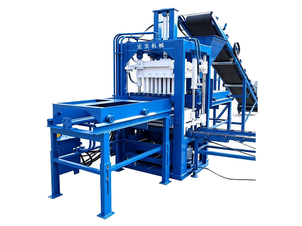 QT3-15 Automatic Construction Waste Recycling Brick Machine | Industrial Solid Waste Recycle Equipment