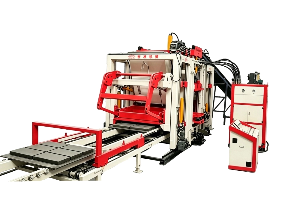 HF18 Pallet‑Free Automatic Brick Forming Machine | High‑Capacity Color Interlocking Paver Block Making Host