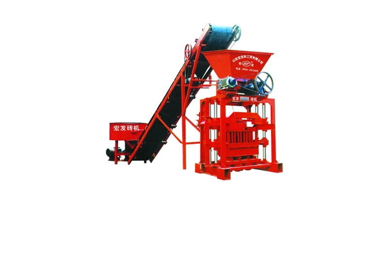 QTJ4-35B2 Semi-automatic Concrete Block Machine