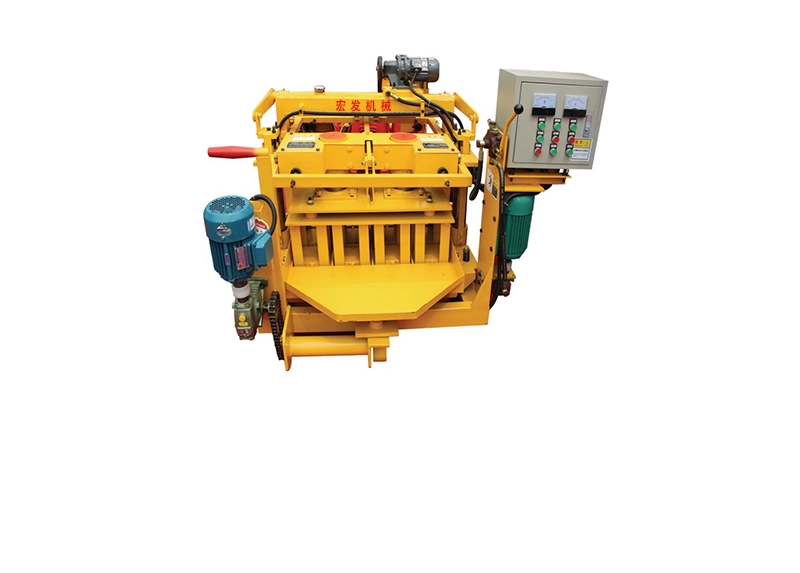 QMJ‑4A Mobile Hydraulic Block Making Machine | Pallet‑free Egg‑layer Small Hollow Block Equipment