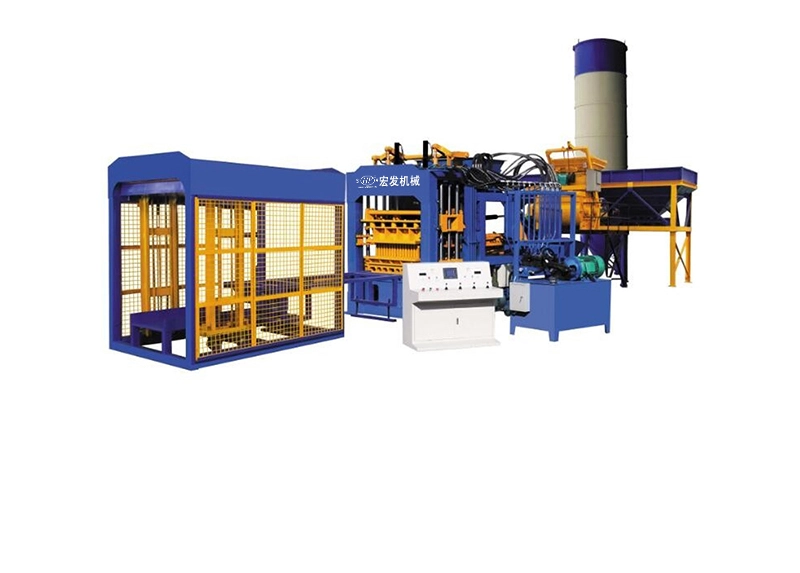 QT5‑15 Automatic Concrete Solid Brick Making Machine | High-Pressure Vibration Molding For Large Output Standard Solid Bricks