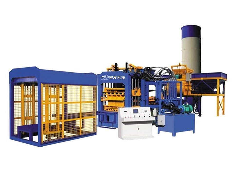QT5‑15 Automatic Brick Making Machine | Concrete Cement Hollow Block & Perforated Brick Production Line