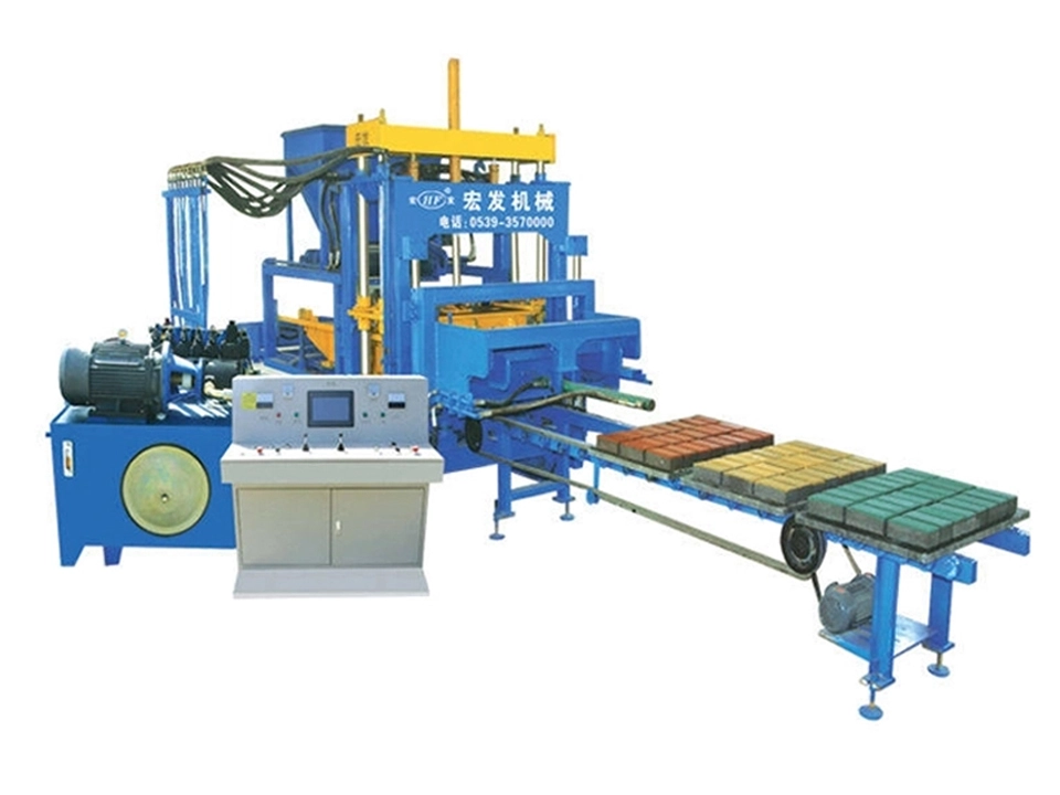 QT6‑15B Automatic Solid Brick Making Machine | Automatic Concrete Standard Solid Block Production Equipment