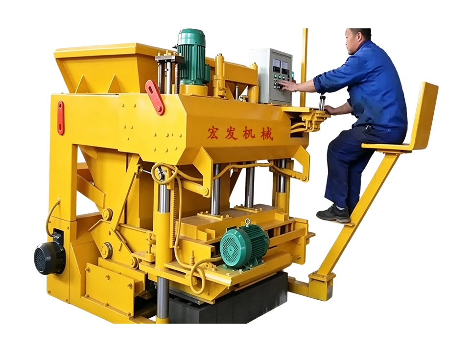 QMJ-6A Solid Brick Making Machine | Mobile Pallet-Free Brick Machine