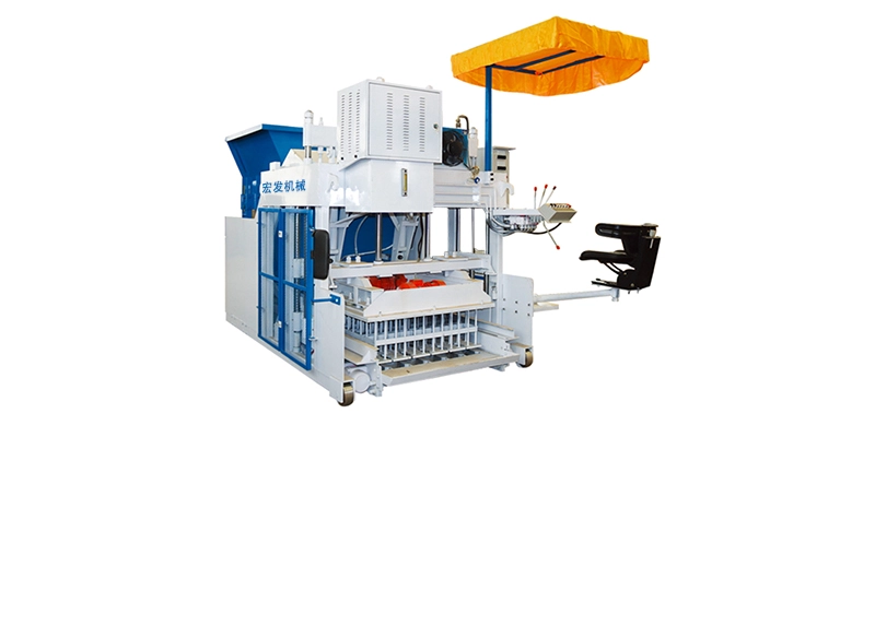 QMJ-10A Mobile Hollow Block Machine | High Output Concrete Hollow Block Production Equipment