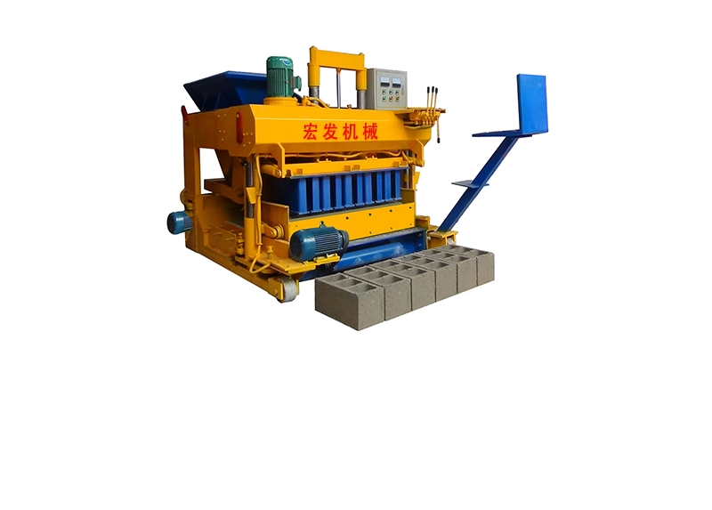 QMJ6‑30 No‑pallet Mobile Concrete Solid Block Machine | Solid Brick Production Equipment for Small & Medium‑sized Factories