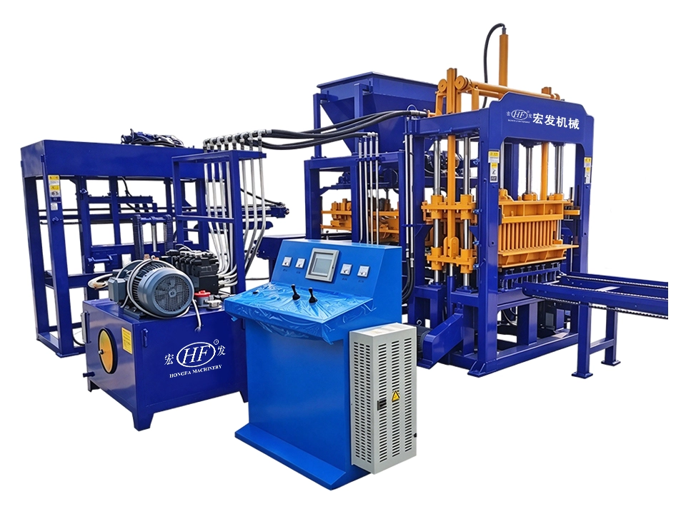 QT4‑15C Automatic Concrete Solid Brick Making Machine | High‑Pressure Vibration Molding For High‑Strength Standard Solid Bricks