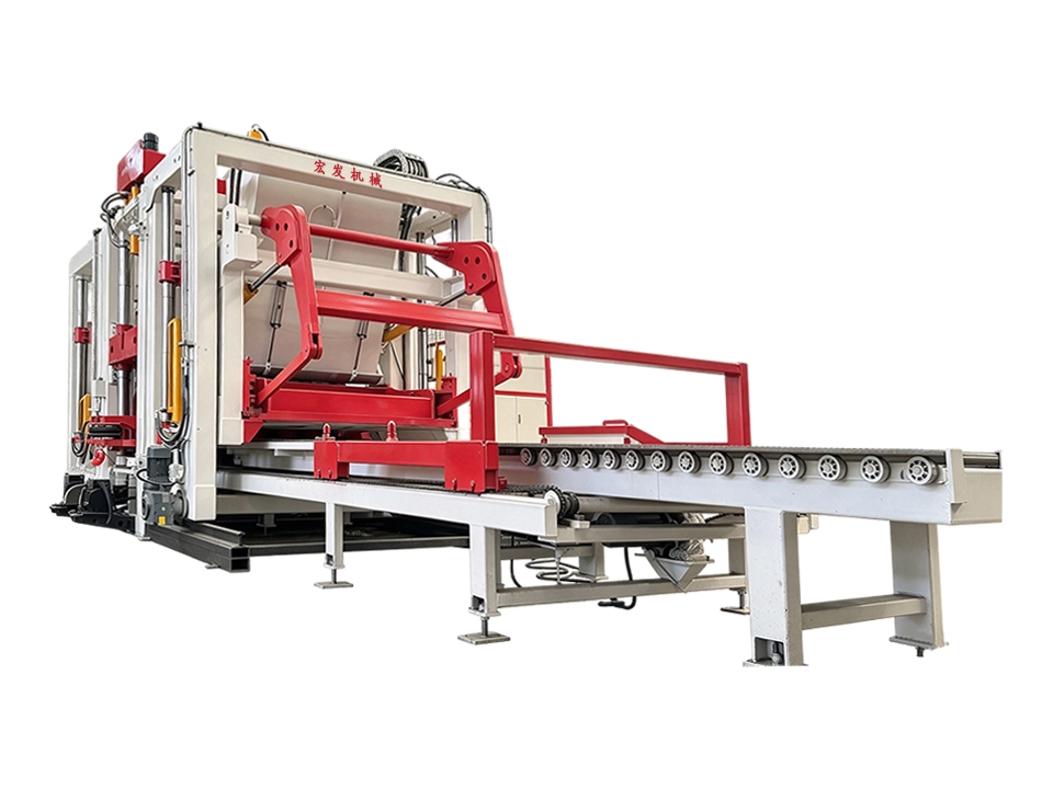 HF18 Pallet‑free Automatic Hollow Block Making Machine | Large Exciting‑force Table‑vibration Hollow Block Forming Host