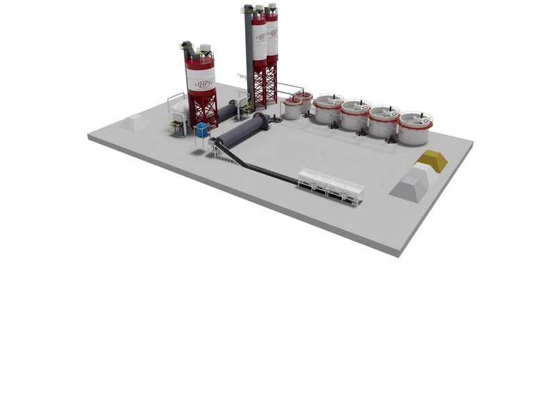 Raw Material Preparation and Storage Section
