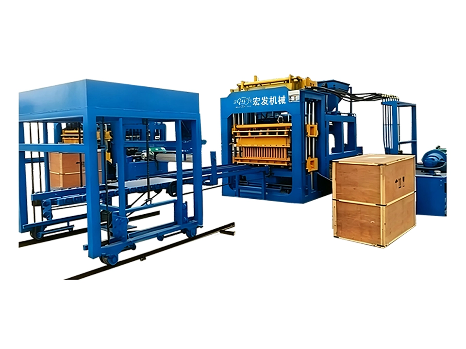 QT10-15 Automatic Concrete Brick Making Machine
