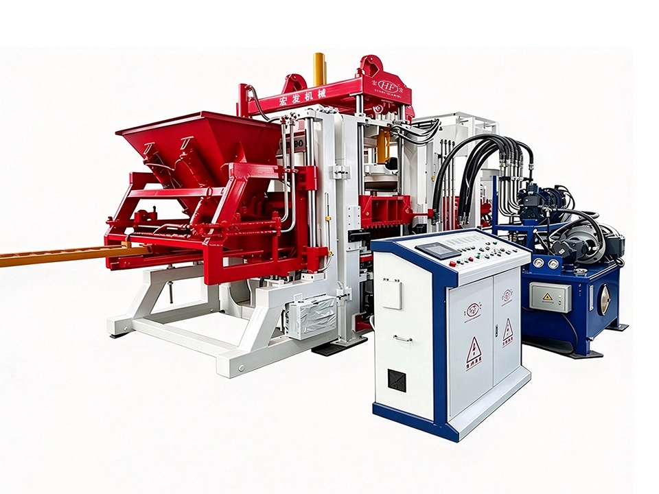 QT10‑15 Automatic Concrete Solid Brick Making Machine | High‑Capacity Non‑Fired Load‑Bearing Solid Brick Production Equipment