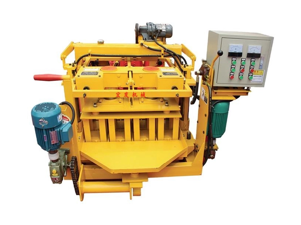 Ds QMJ4-30 Small Semi-automatic Egg-laying Concrete Block Machine