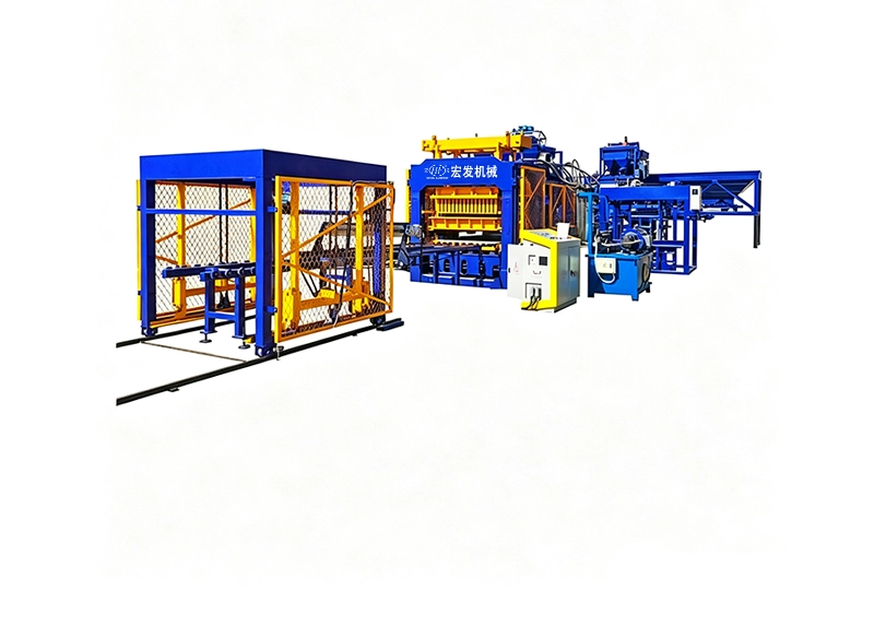 QT10-15 Automatic Concrete Brick Making Machine