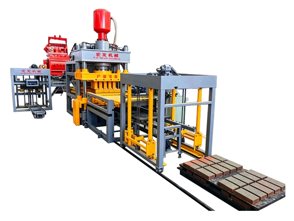 Hongfa 1000T Full-Automatic Concrete-Product Production Line