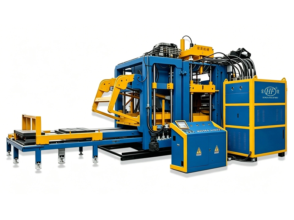 QT10‑15C Automatic Brick Making Machine | High‑output Hydraulic Concrete Brick Making Production Line