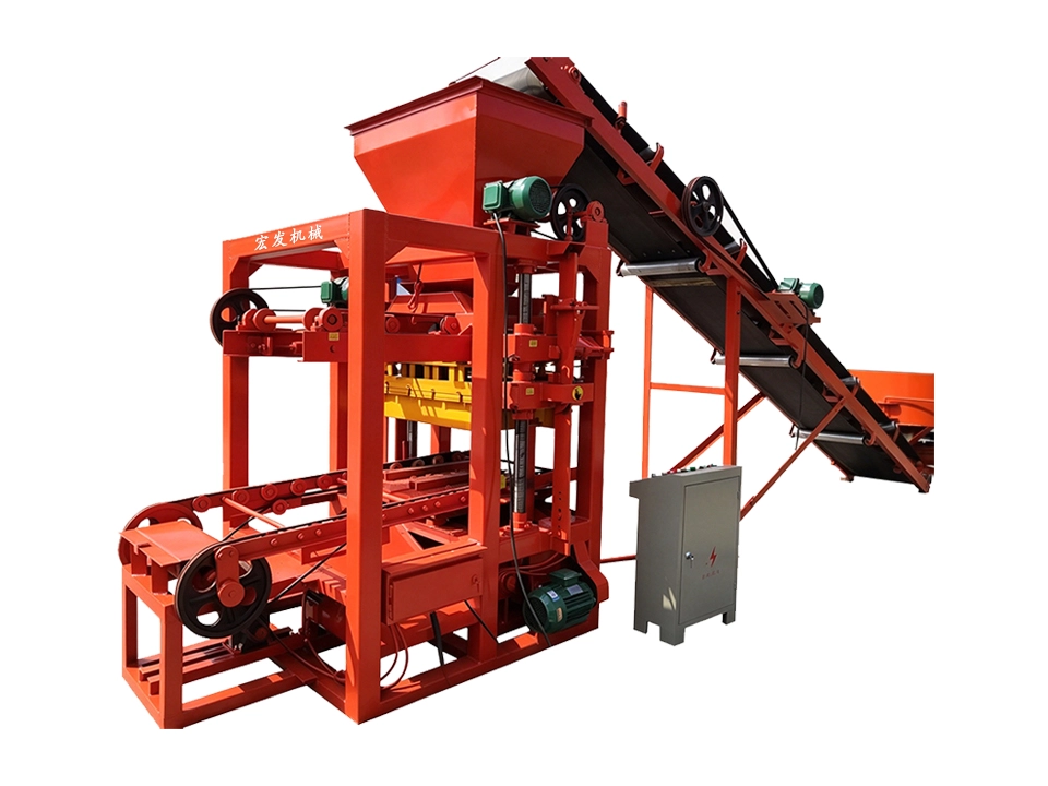 QTJ4‑26D Semi‑automatic Concrete Solid Block Machine | High‑capacity Standard Solid Brick Production Equipment