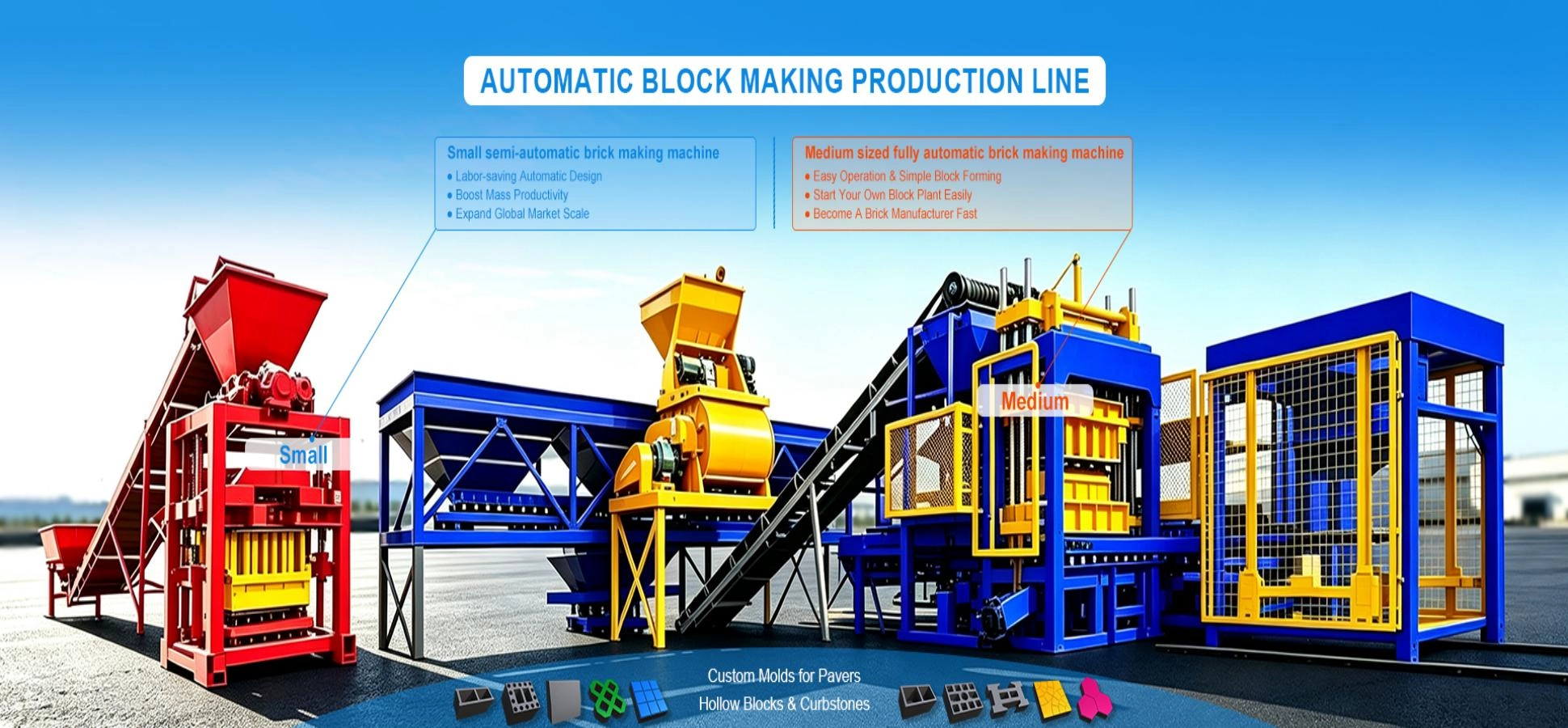 QT4-15S Block Making Machine | Equipment Selection Solution for Small & Medium Brick Factories