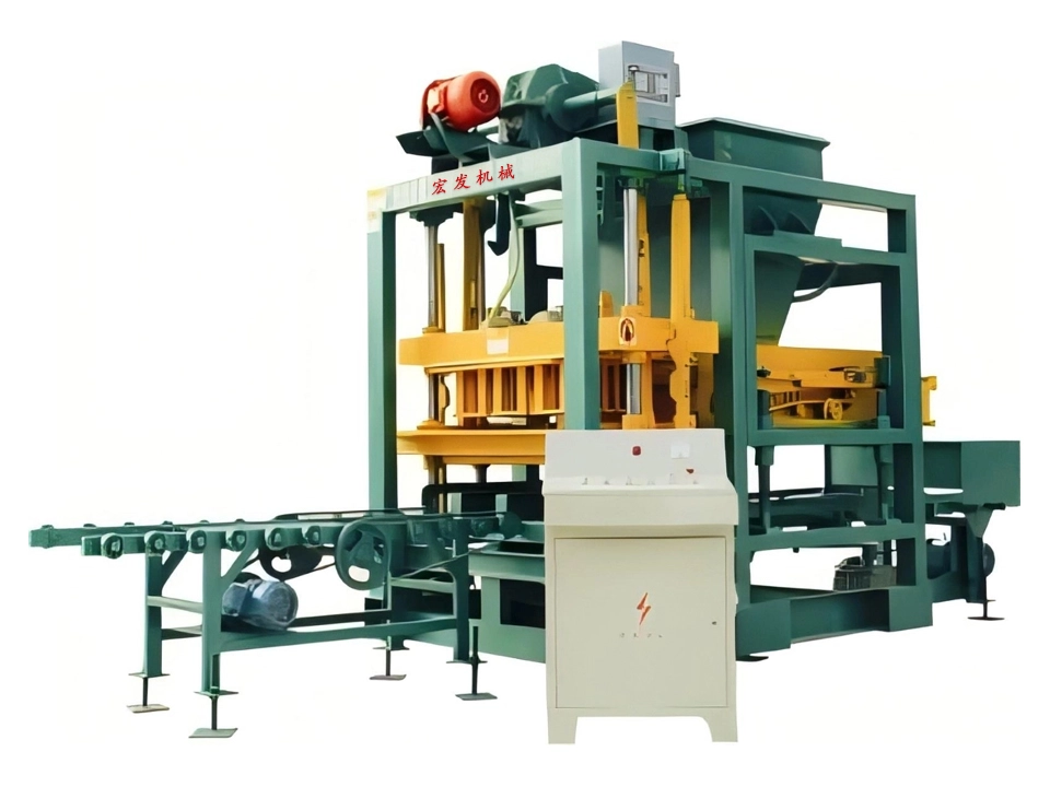 QT4‑25C Semi‑Automatic Concrete Solid Block Making Machine | Cost‑effective Solid Brick Production Equipment