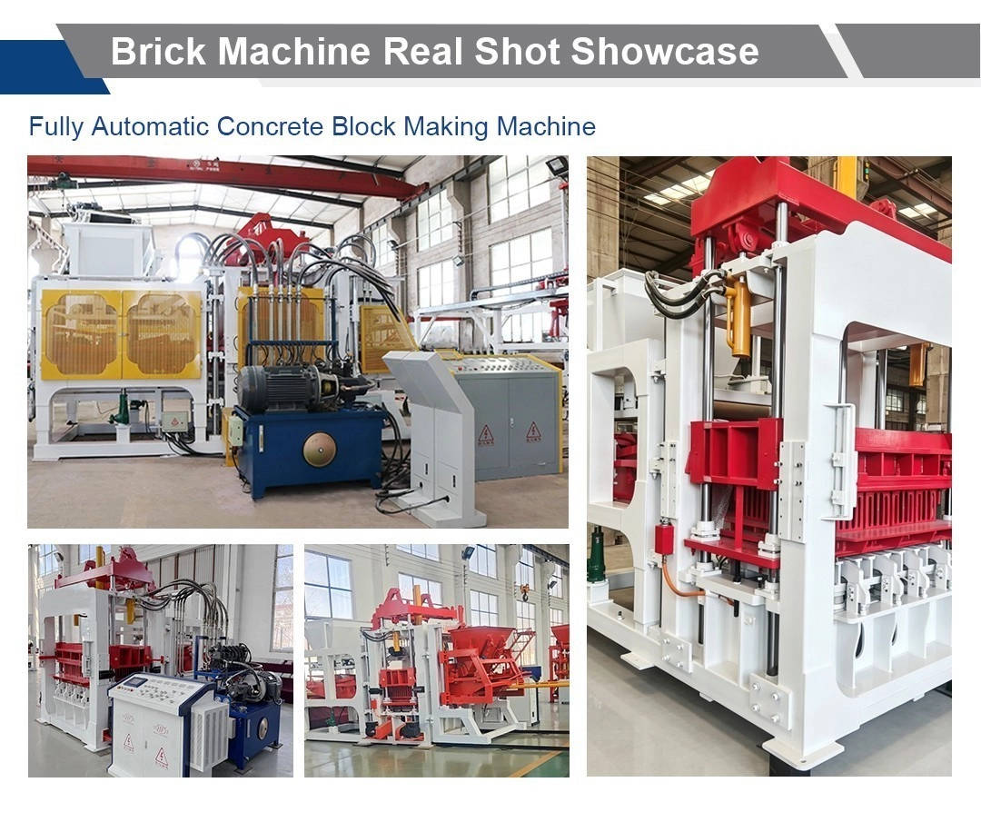 QT10-15F Block Making Machine Exhibition QT10-15F Block Making Machine Exhibition