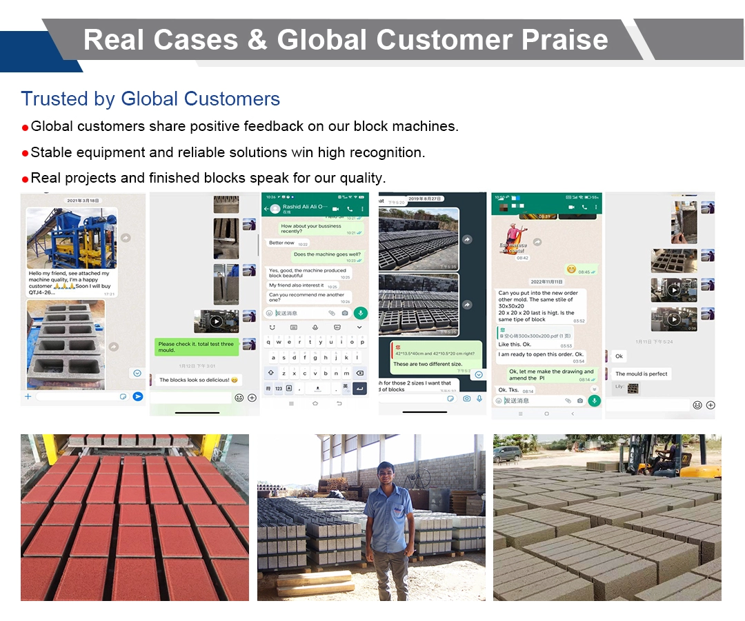 QT10-15F Customer Praises and Project Feedback QT10-15F Customer Praises and Project Feedback
