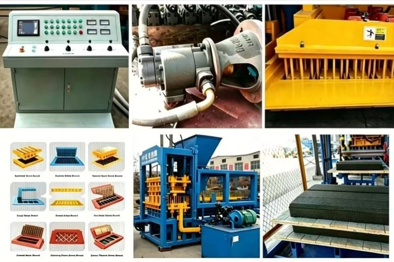 equipment of QT6-15 concrete brick machine equipment of QT6-15 concrete brick machine