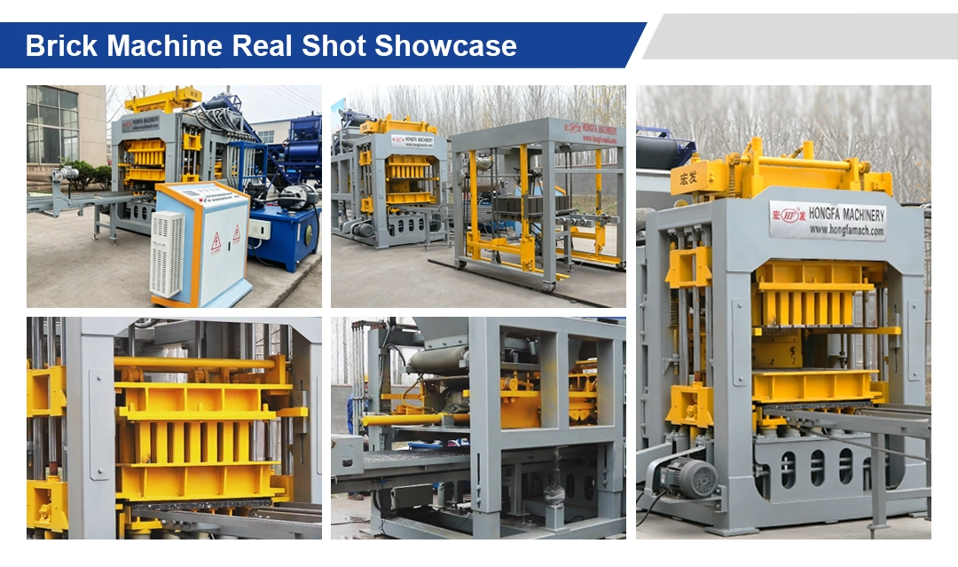 QT8-15 automatic concrete brick machine QT8-15 automatic concrete brick machine