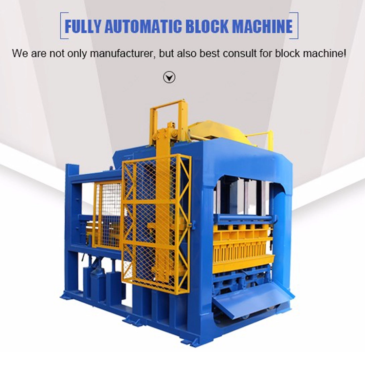 QT8-15 Fully Automatic Hydraulic Pavement Brick Making Machine, Popular Brick Production Line for Kenya & Zambia African Construction Projects