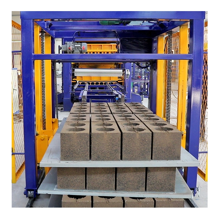 QT8-15 Automatic Concrete Press Brick Making Machine, PLC Hydraulic Cement Brick Production Line for Hollow Solid Paver Blocks