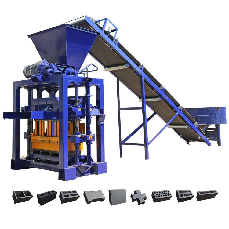 QTJ4-35B2 Semi-automatic Concrete Block Machine