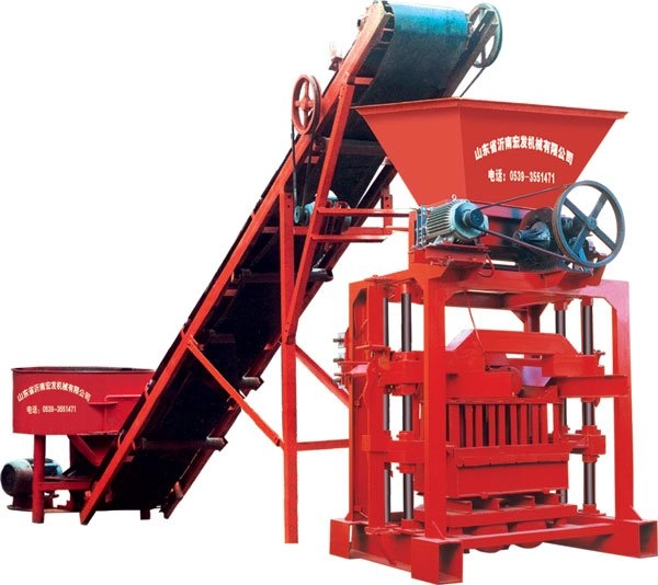 QTJ4-35B2 semi-automatic block making machine QTJ4-35B2 semi-automatic block making machine