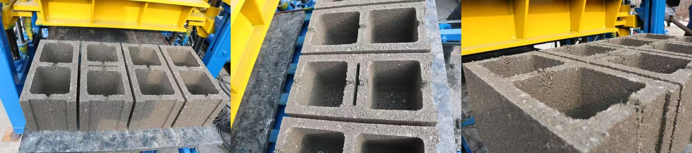 brick production of QT4-15S concrete hollow brick making machine brick production of QT4-15S concrete hollow brick making machine