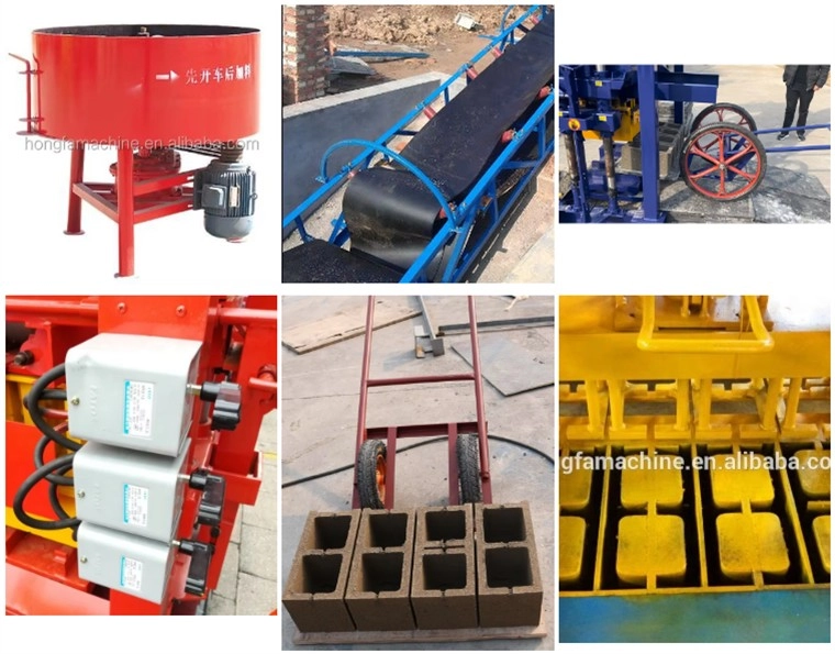 parts of QTJ4-35B2 block machine parts of QTJ4-35B2 block machine