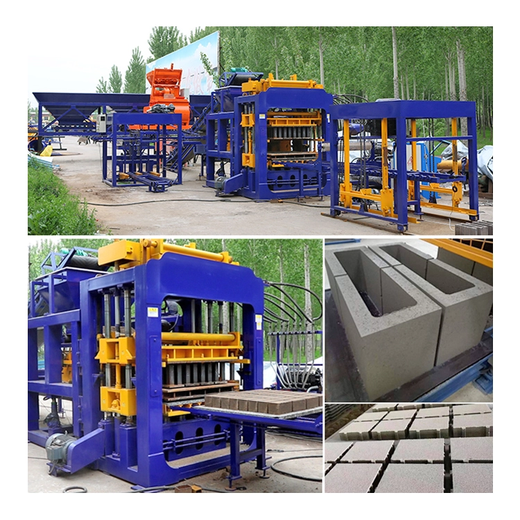 QT12-15 automatic concrete brick making machine QT12-15 automatic concrete brick making machine