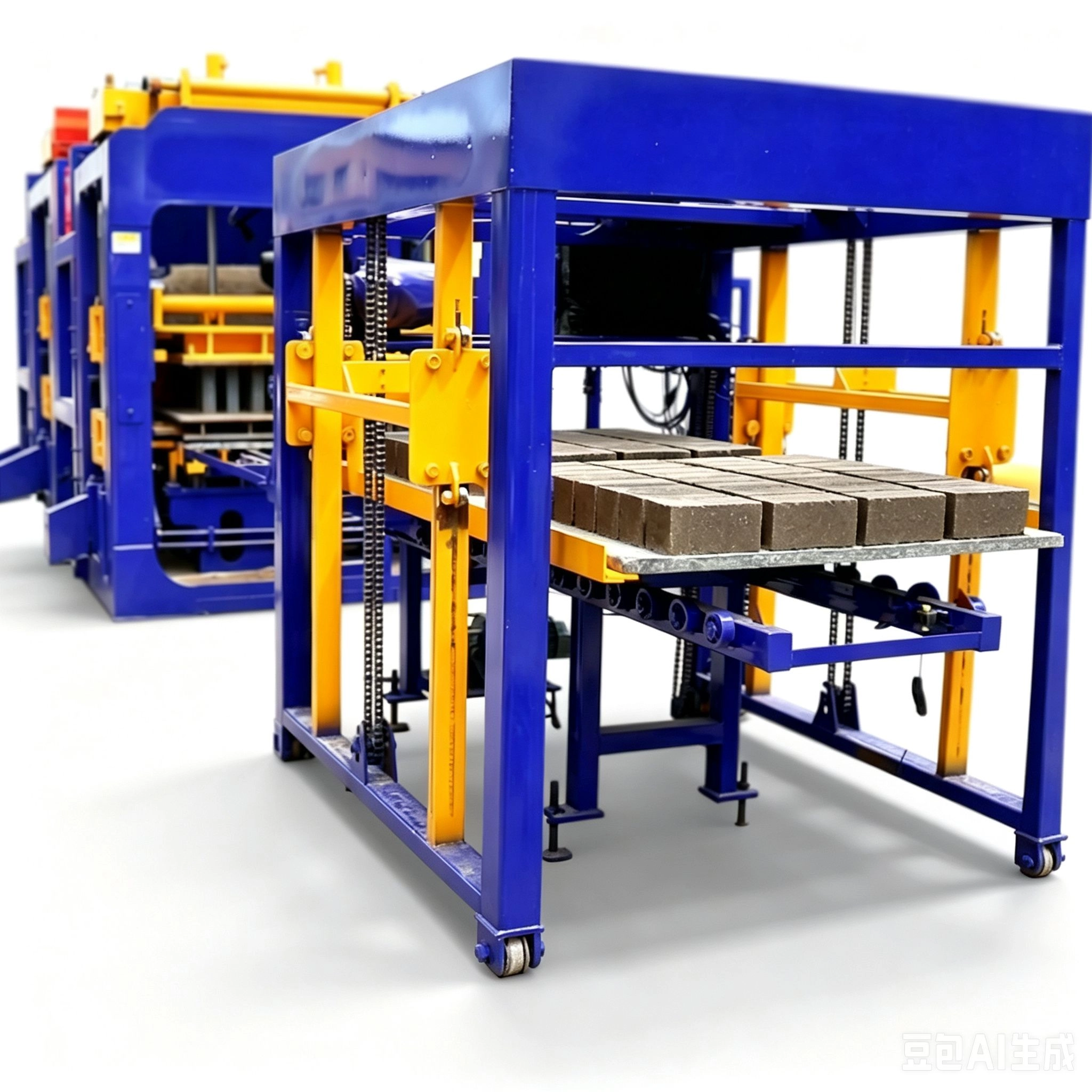 QT12-15 automatic brick machine QT12-15 automatic brick machine