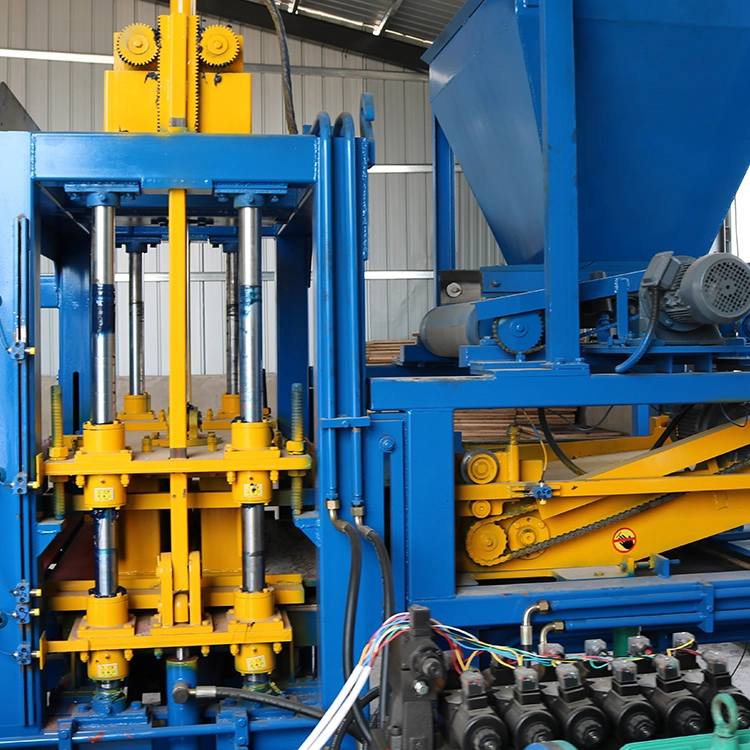 electric parts of QT4-15 automatic concrete brick making machine