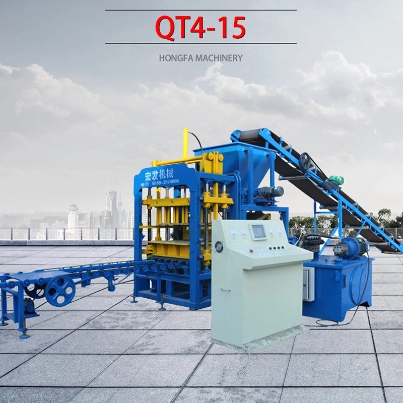 QT4-15 automatic brick machine