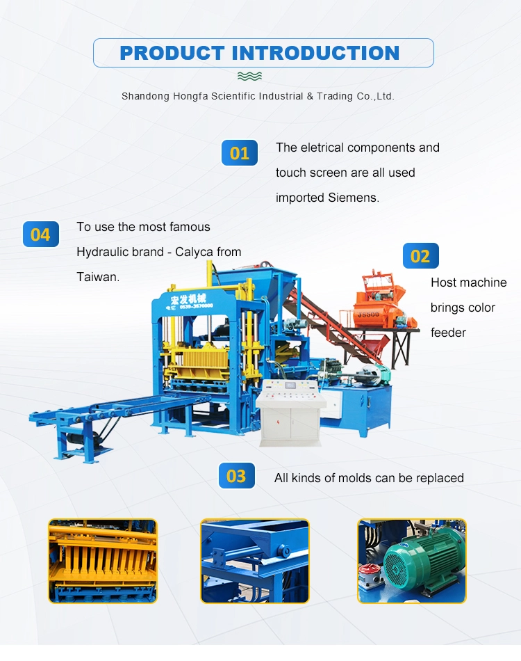 QT4-15 brick machine 