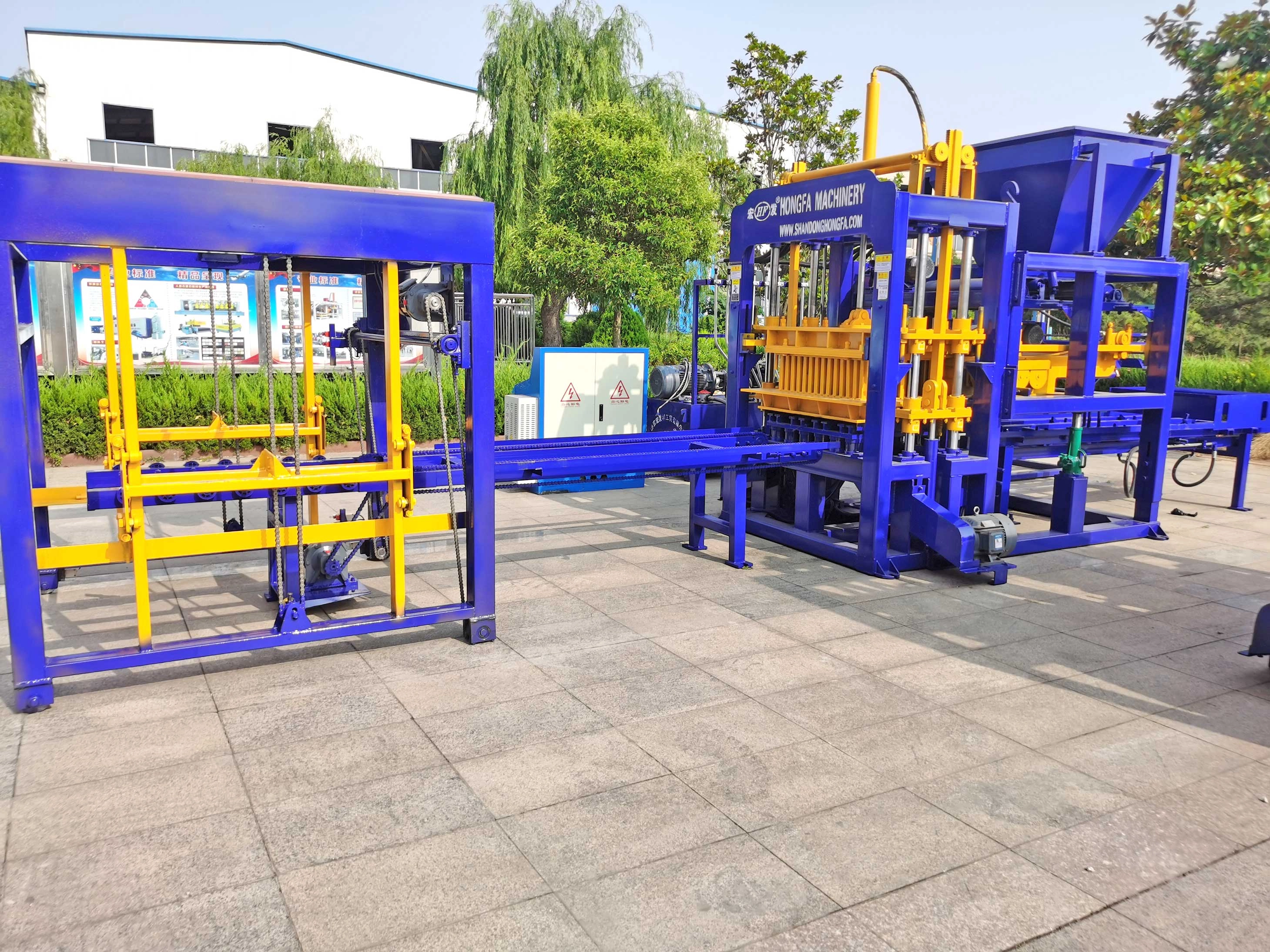 QT4-15c automatic brick machine QT4-15c automatic brick machine