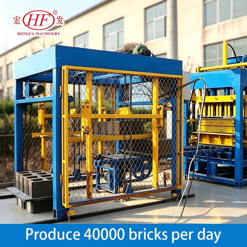 QT4-15C automatic concrete brick machine QT4-15C automatic concrete brick machine