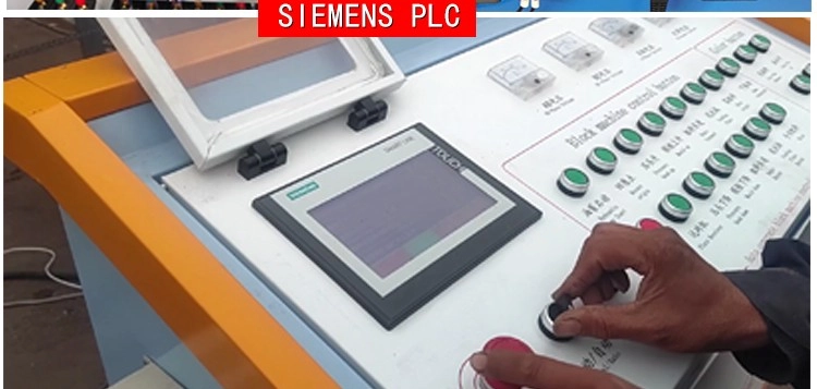 PLC of QT8-15 brick making machine PLC of QT8-15 brick making machine