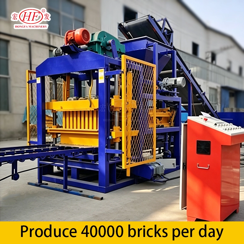 QT4-25 semi-automatic concrete block machine QT4-25 semi-automatic concrete block machine