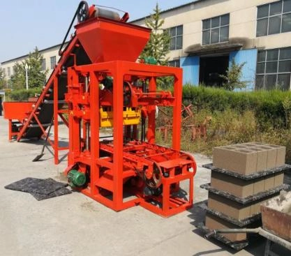 QTJ4-26 semi-automatic concrete block making machine QTJ4-26 semi-automatic concrete block making machine