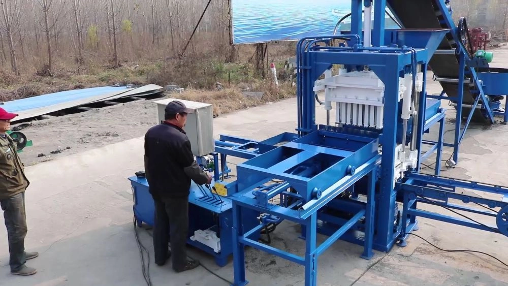 QT3-15 small semi-automatic cement block making machine QT3-15 small semi-automatic cement block making machine