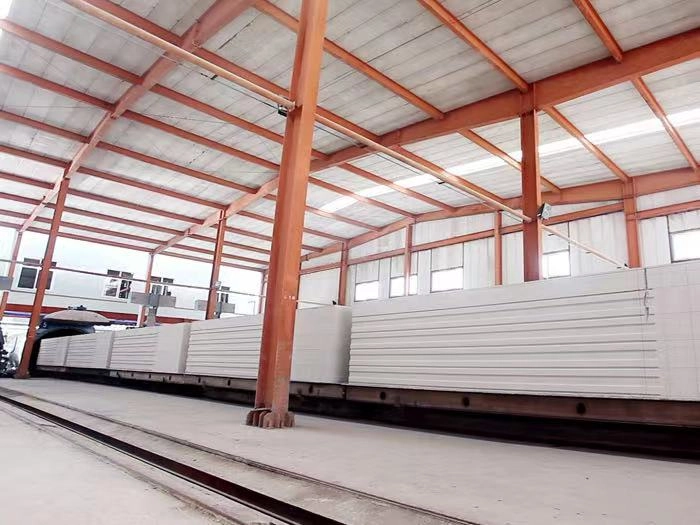 3、Finished Product Discharging & Packaging Section after Autoclave