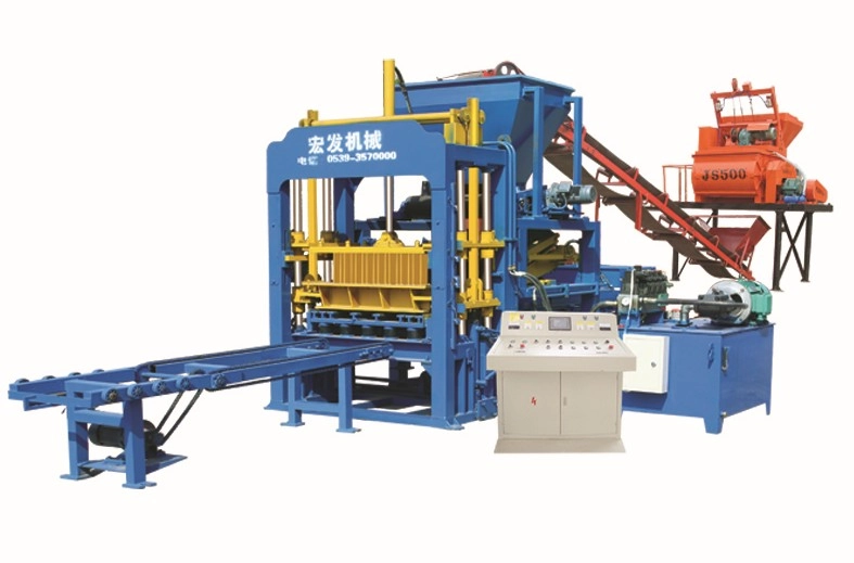 QT4-15S concrete brick machine