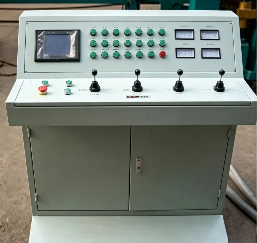 PLC of QT6-15 fully automatic brick making machine