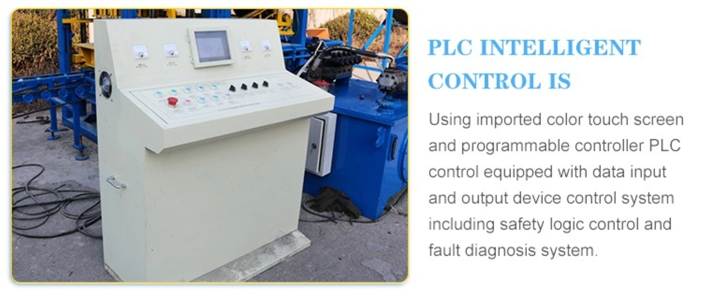PLC automatic control of QT4-15S fully automatic brick machine