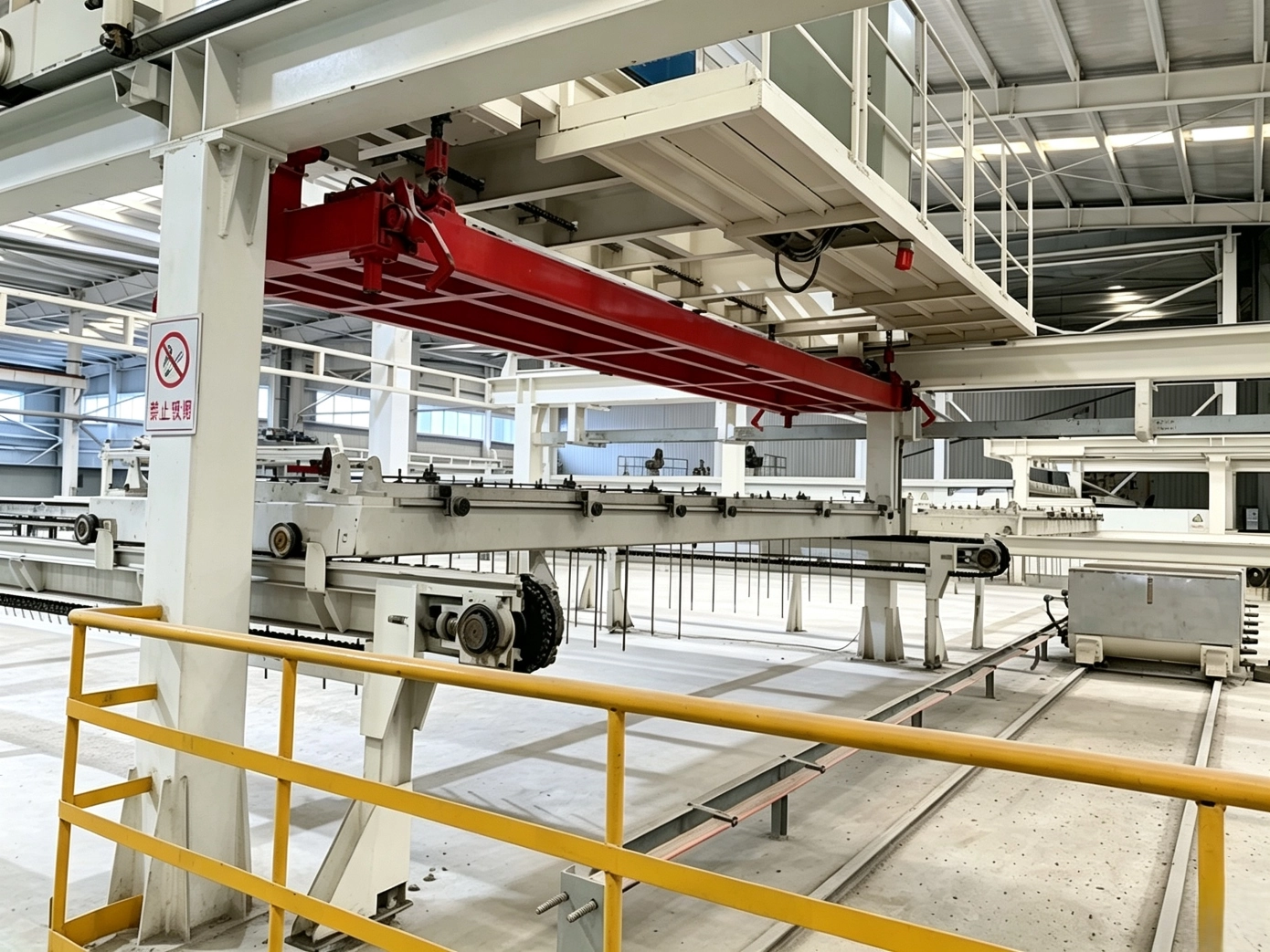 Reinforced Mesh Cage Preparation Section